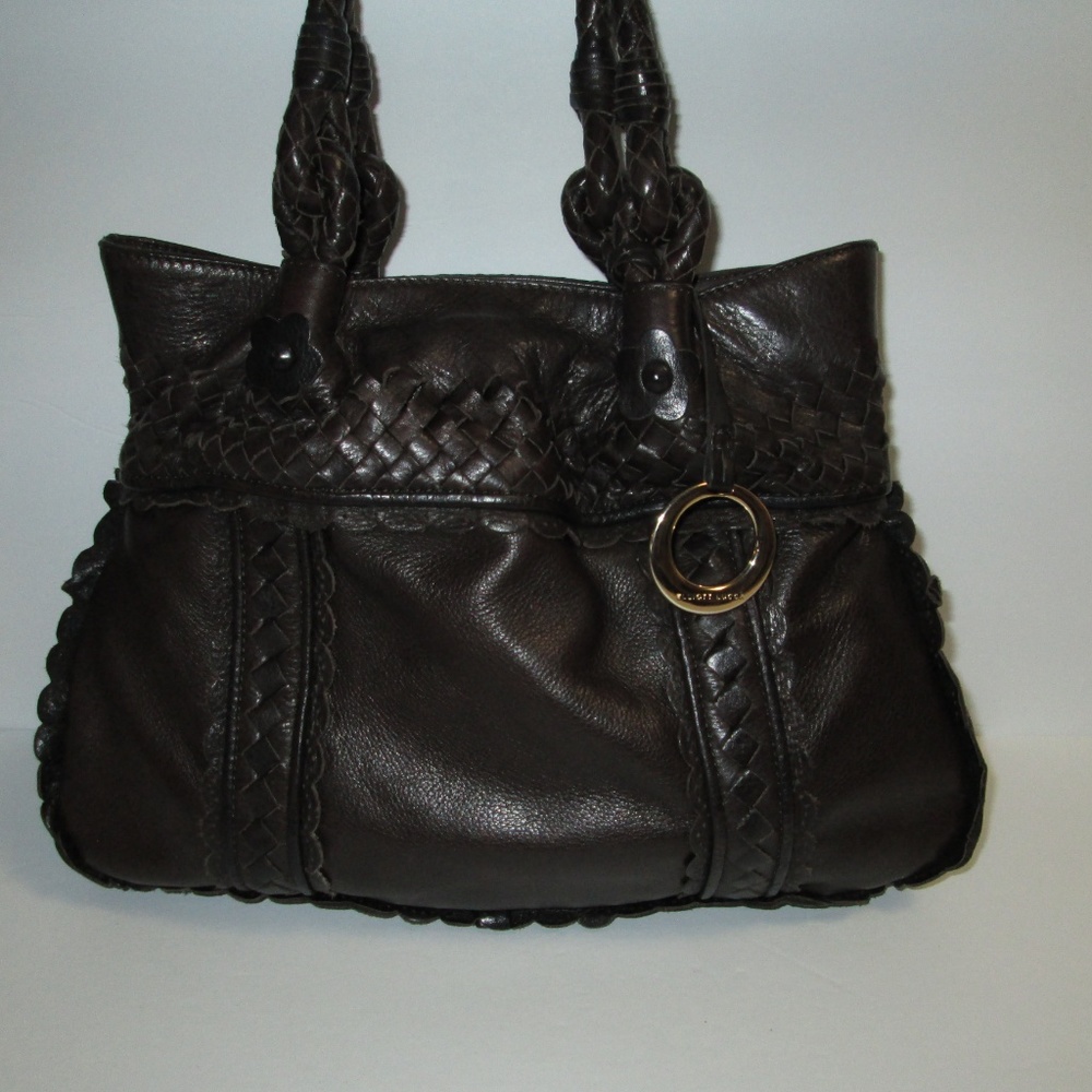 Elliott Lucca Brown Leather Tote - Picture 5 of 8